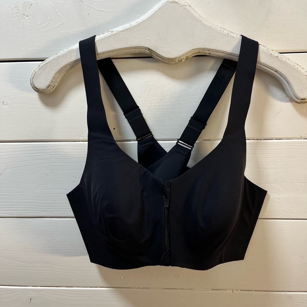 Knix Black Crossback Wireless Bra – Size 5 - Picture 7 of 8